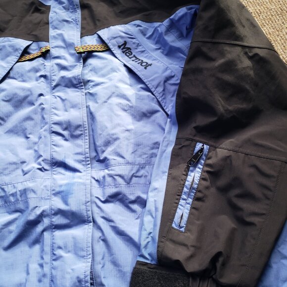 SOLD 💖 Marmot Women's GORE TEX Snow Ski Jacket  Large Blue - Picture 9 of 14